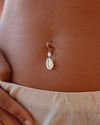 Calm shell Belly Button Piercing