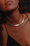 Golden queen choker