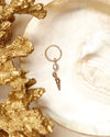 Clam shell Belly Button ring small