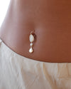 Aloha shell Belly Button ring