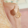 Follow The Sunshine Shell Earrings