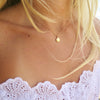 Golden Beach Shell Necklace